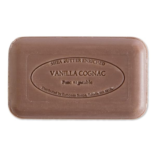 Pre de Provence Artisanal French Soap Bar Enriched with Shea Butter, Vanilla Cognac, 5.3 Oz - Image 3