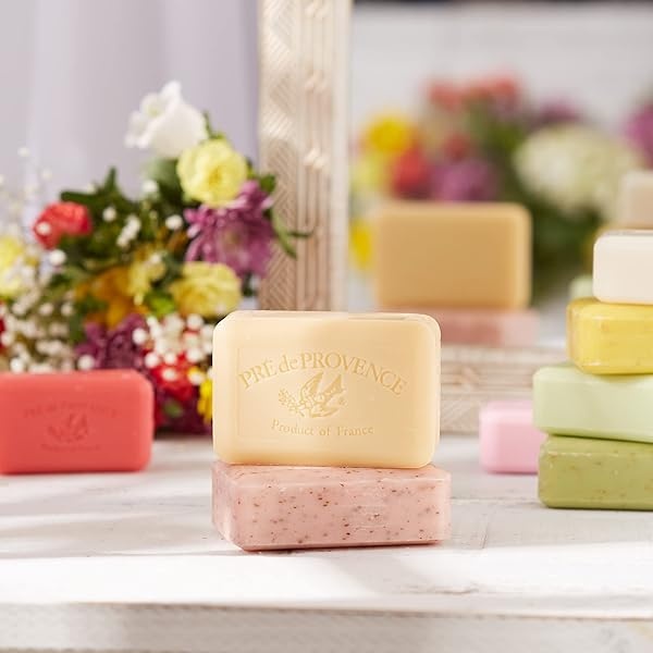 Pre de Provence Artisanal French Soap Bar Enriched with Shea Butter, Vanilla Cognac, 5.3 Oz - Image 10