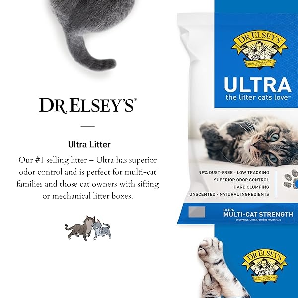 Precious Cat Ultra Premium Clumping Cat Litter, 40 pound bag - Image 3