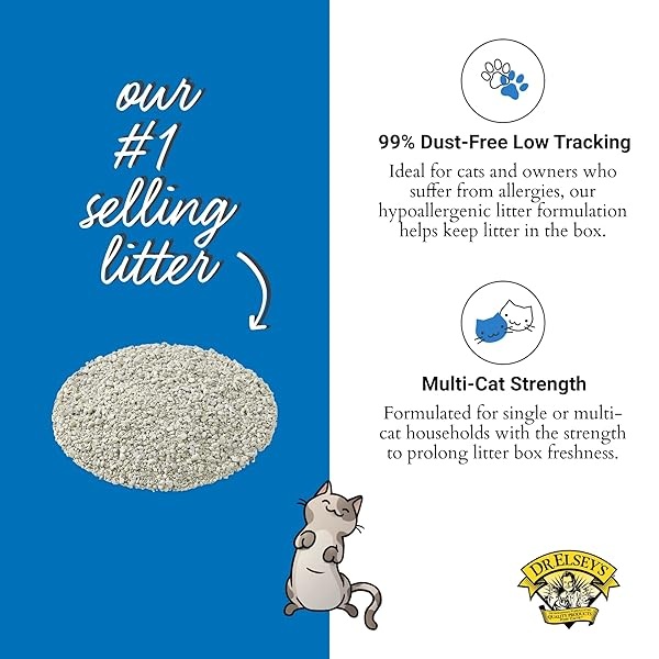 Precious Cat Ultra Premium Clumping Cat Litter, 40 pound bag - Image 4