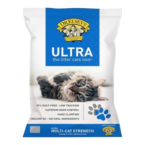 Precious Cat Ultra Premium Clumping Cat Litter, 40 pound bag