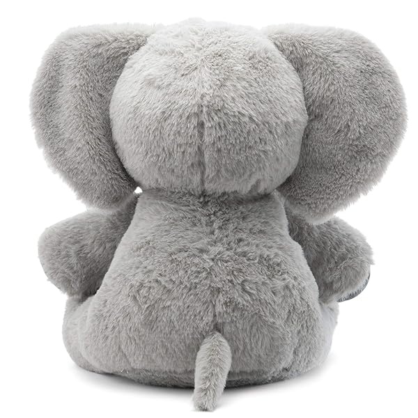 Prextex Carry Along Plush Elephant with 3 Little Plush Baby Elephants - 4 Piece Soft Stuffed Animals Playset - Image 8