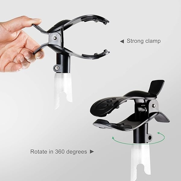 REAQER CPAP Soporte Hose Holder Bed Sleep Tangle Proof Tube Adjustable Sturdy - Image 3