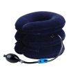 RUNZI Dispositivo de tracción cervical para cuello inflable, fácil de usar para aliviar el dolor crónico de cuello y hombros, almohada cervical para cuello HOM