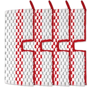 Recambios de mopa de microfibra lavables compatibles con almohadillas reutilizables Promist Max (4)