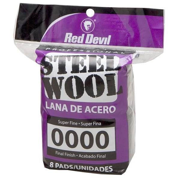 Red Devil 03206 - Lana de acero, gris, 48 unidades