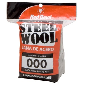 Red Devil 03216 - Lana de acero, gris, 48 unidades