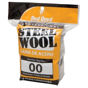 Red Devil 0322 - Lana de acero, 00 muy fina, (paquete de 48)