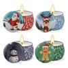 Regalos de vela de Navidad para mujer