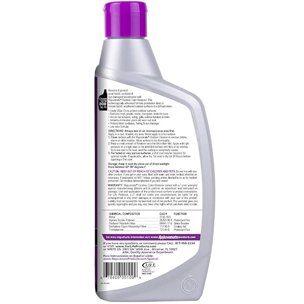 Rejuvenate Outdoor Color Restorer, 16 Fluid Ounce - Image 3