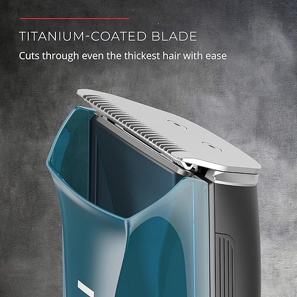 Remington Kit de corte de pelo al aspiradora, inalámbrico, Azul - Image 5