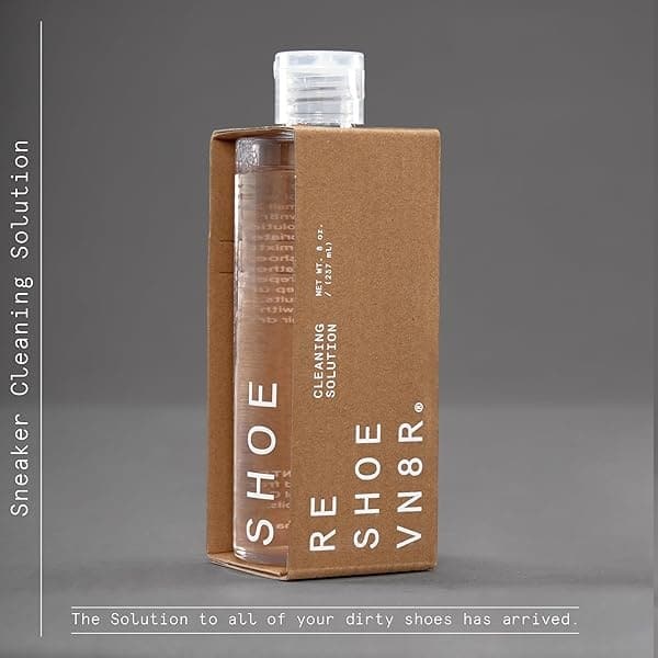 Reshoevn8r Premium Shoe and Sneaker Cleaner Solution, for Suede, Whites, Leather, Nubuck and Most Materials, 8 Oz - Image 3