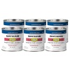 Rust-Oleum 7727730-6PK detiene la pintura de óxido, media pinta (paquete de 6), azul real brillante, 48 onzas líquidas
