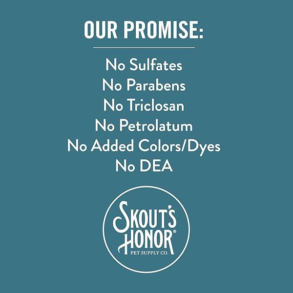 SKOUT'S HONOR: Desenredador probiótico – 8 fl oz – Hidrata y desodoriza el pelo, soporta las defensas naturales de mascotas, pH equilibrado y libre de sulfatos con aceite de aguacate - Image 7