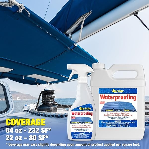 STAR BRITE Aerosol impermeabilizante, impermeabilizante + Repelente de Manchas + protección UV, 64 onzas (081964) - Image 3