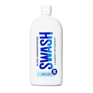 SWASH SWHLDLFL2 Detergente líquido para colada, lino puro, 83 cargas, 30 onzas