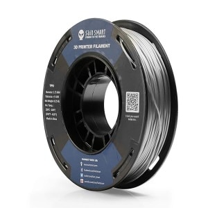 SainSmart Filamento de TPU de 1,75 pulgadas, flexible, TPU, filamento de impresión 3D, 1,75 mm, 250 g, color sólido, precisión dimensional +/- 0,05 mm