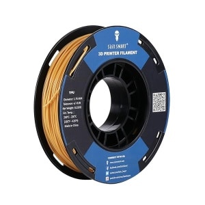 SainSmart Filamento de TPU flexible de 1,75 mm, filamento de impresión 3D de TPU flexible de 1,75 mm, 250 g, precisión dimensional de color sólido +/- 0,05 mm