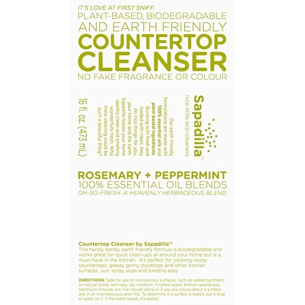 Sapadilla - Jabón de manos, transparente, romero + menta, 16 Ounces, Transparente - Image 7