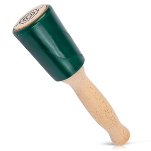 Schaaf - Herramientas para tallar madera de 15 onzas, pequeño mazo de madera, herramientas de madera, martillo de madera, mango cómodo que reduce la fatiga de la mano, ruido reductor de uretano,