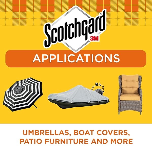 Scotchgard 5019-10UV-2PK - Protector solar y agua para exteriores (2 latas), multicolor, 2 unidades - Image 5