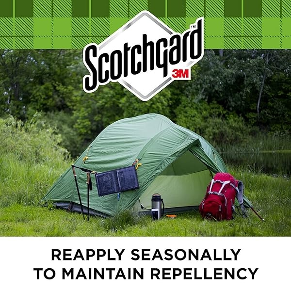 Scotchgard Protector de agua resistente, repele el agua, ideal para ropa de exterior, tiendas de campaña, mochilas, lona, poliéster y nailon, 46 onzas - Image 8