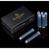 Scriveiner Cartuchos de tinta para pluma estilográfica, color azul, 20 cartuchos de tinta internacionales estándar, fabricados en el Reino Unido, el mejor cartucho para tu bolígrafo Scriveiner, tamaño de recambio se adapta a una amplia gama de plumas estilográficas