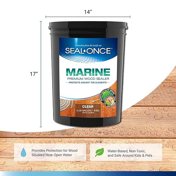 Seal-Once Marine 5 galones - Image 3