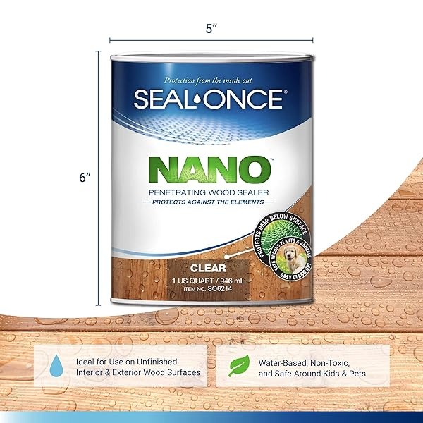Seal-Once Nano 1 cuarto de galón - Image 3