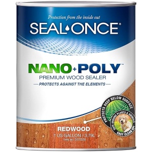 Seal-Once Nano Poly Ready Mix (Redwood) 1 galón