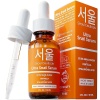 SeoulCeuticals Korean Skin Care Snail Mucin Serum - Korean Beauty Skincare Night Serum for Face - Contains Potent 97.5% K Beauty Snail + Hyaluronic Acid + Centella Asiatica Extremely Effective Anti Wrinkle Serum 1oz