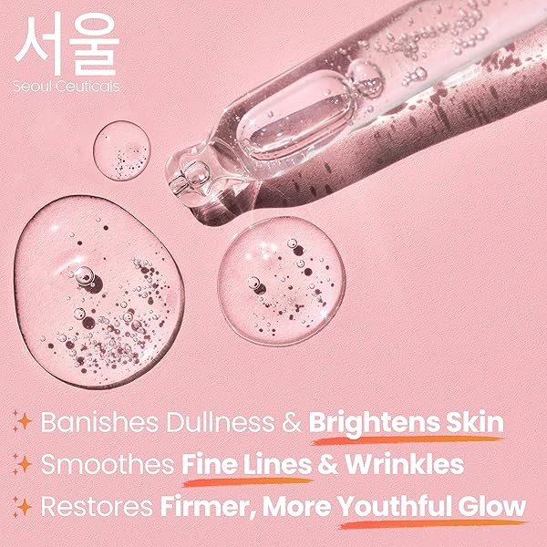 SeoulCeuticals Korean Skin Care Snail Mucin Serum - Korean Beauty Skincare Night Serum for Face - Contains Potent 97.5% K Beauty Snail + Hyaluronic Acid + Centella Asiatica Extremely Effective Anti Wrinkle Serum 1oz - Image 7