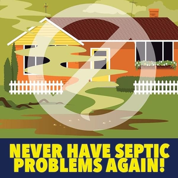 Septic Tank Treatment - 1 Year Supply of Septic Treatment- Dissolvable Septic Tank Treatment Packets - Use Septic Treatment Enzymes Packets Monthly to Prevent Expensive Septic Tank System Backups - Image 4