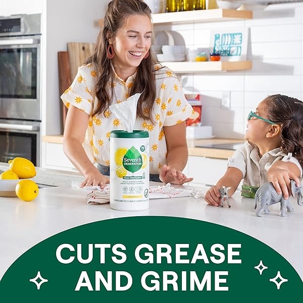 Seventh Generation Toallitas Lemon Zest 70 1N - Image 4