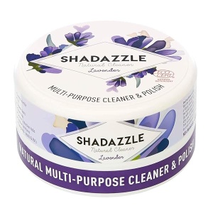 Shadazzle - Limpiador y abrillantador multiusos natural, respetuoso con el medio ambiente, producto de limpieza multiusos, limpia, pule y protege cualquier superficie lavable