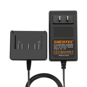 Shentec Cargador de batería de 18 V de iones de litio compatible con Bosch 18 V BAT609 BAT609G BAT618 BAT618G BAT619 BAT619G BAT610G 2607336169 2607336170 2607336236 26073333336 66 de 9 de 2607336092