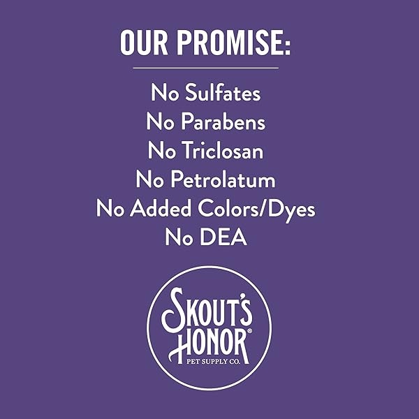 Skout's Honor: Desenredador probiótico – 8 fl oz – Hidrata y desodoriza el pelo, soporta las defensas naturales de mascotas, pH equilibrado y libre de sulfatos con aceite de aguacate - Image 6