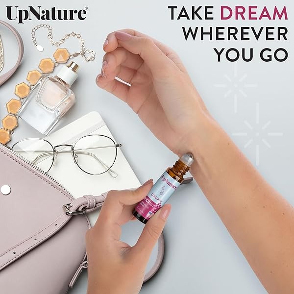 Sleep Oil Roll-On - Peace and Calming Essential Oil Roller for Sweet Dreams and Serenity - Lavender and Chamomile Blend - Easy Application - High-Quality - Leak-Proof Rollerball - No Diffuser Needed! - Image 5