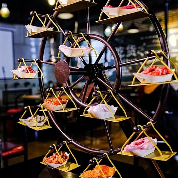 Snowkingdom - 100 platos de bambú para barcos de 4 pulgadas, platos desechables de madera para barcos, cuencos de sushi, bandeja para servir barcos, platos de madera para alimentos, embutidos y - Image 10