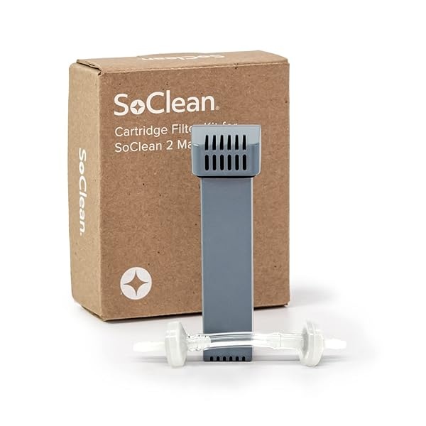 SoClean - Kit de filtro de cartucho de repuesto original para máquinas SoClean 2 | Incluye un cartucho de filtro y una válvula de retención, pieza original auténtica con garantía completa | Embalaje - Image 5
