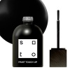Soto - Pintura negra para retocar, aparato + porcelana, acabado brillante (No. 70 Marte Negro: 1.5 oz/45 mililitros de esmalte + reparación de tina para tina, azulejos, electrodomésticos, interior/exterior