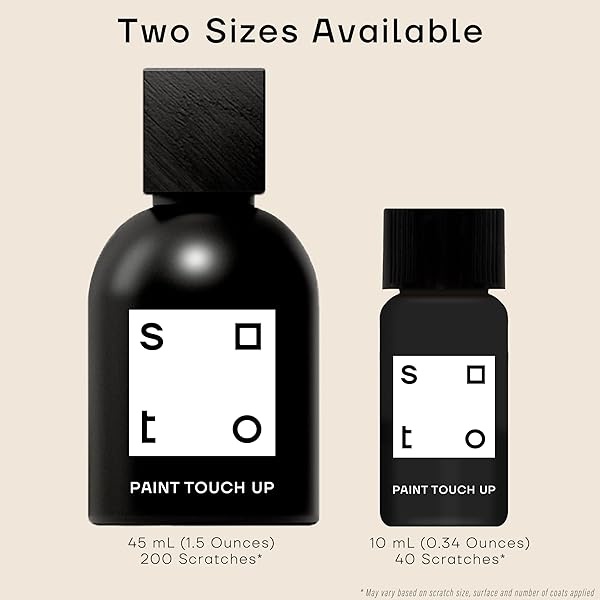 Soto - Pintura negra para retocar, aparato + porcelana, acabado brillante (No. 70 Marte Negro: 1.5 oz/45 mililitros de esmalte + reparación de tina para tina, azulejos, electrodomésticos, interior/exterior - Image 3