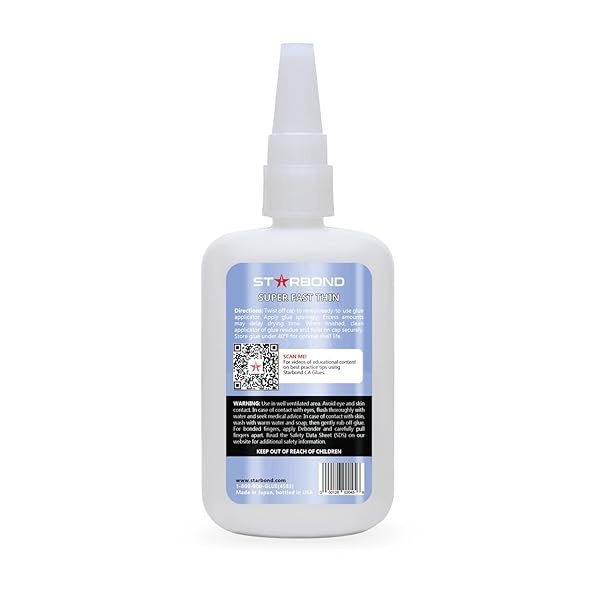 Starbond - Pegamento CA fino súper rápido de 4 onzas y acelerador de aerosol de 6 onzas, pegamento CA fino con activador (para torneado de madera, giro de bolígrafo, pasatiempo, estabilización, acabado, incrustación) - Image 3