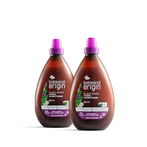 Suavizante de tela a base de plantas, última intervensión de parabenos y colorantes, jazmín fresco y lavanda silvestre, 2 unidades de 9oz (96 cargas)