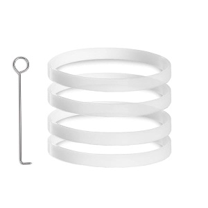 SunnyMemory - 4 juntas de repuesto para cuchilla de repuesto de aleta Ninja 7 con 1 junta para Nutri Ninja Auto iQ BL482 BL642 NN102 BL682 BL2013