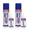 Super CA Glue (2 x 4.5 oz.) with Spray Adhesive Activator (2 x 16.9 fl oz.) Ca Glue with Activator for Wood, Plastic, Metal, Leather, Ceramic - Cyanoacrylate Glue for Crafting&Building (2 Pk)