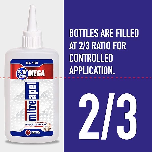 Super CA Glue (2 x 4.5 oz.) with Spray Adhesive Activator (2 x 16.9 fl oz.) Ca Glue with Activator for Wood, Plastic, Metal, Leather, Ceramic - Cyanoacrylate Glue for Crafting&Building (2 Pk) - Image 10