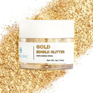 Sweets Indeed Sprinklefetti - Purpurina comestible (dorado)
