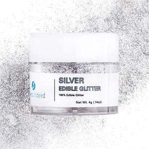 Sweets Indeed Sprinklefetti - Purpurina comestible (plata)