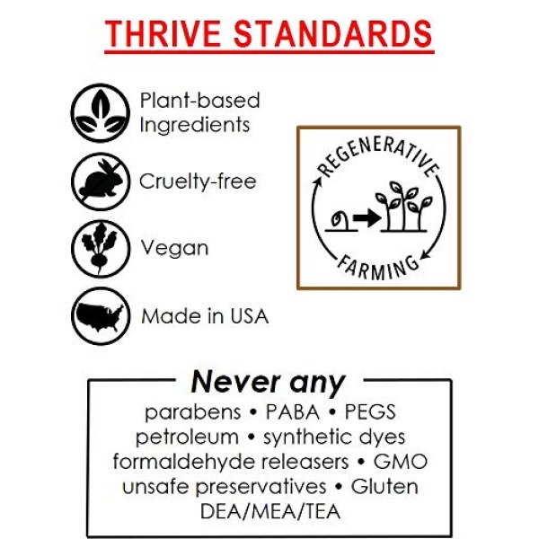 THRIVE Kit de cuidado de la piel de afeitado e hidratación, set de regalo para hombres y mujeres, fabricado en Estados Unidos con ingredientes naturales orgánicos y únicos - Vegano - Image 4